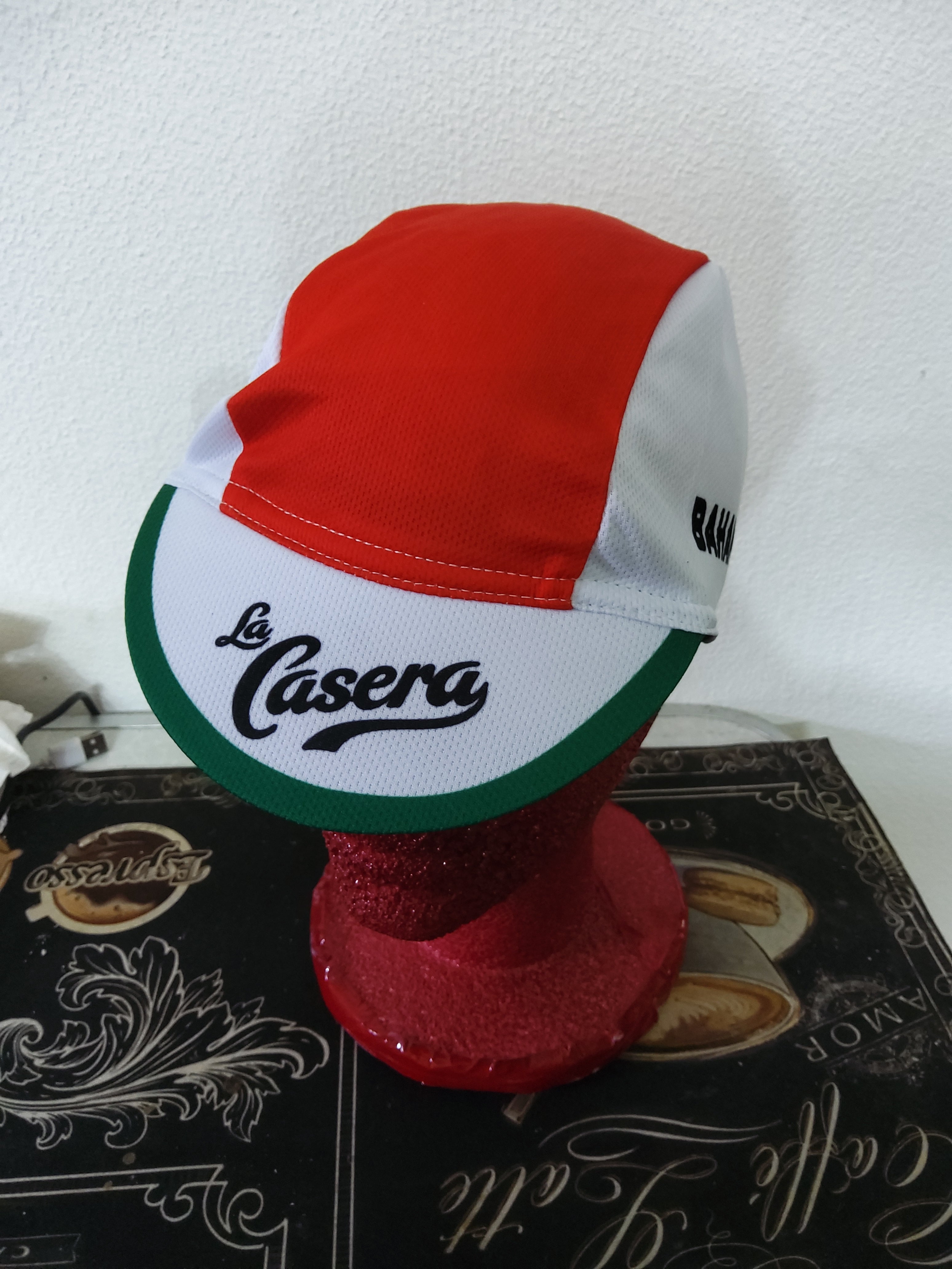 NEW Vintage Cycling Cap - "La Casera - Bahamontes" Team - Quick Dry Cyclist Cap