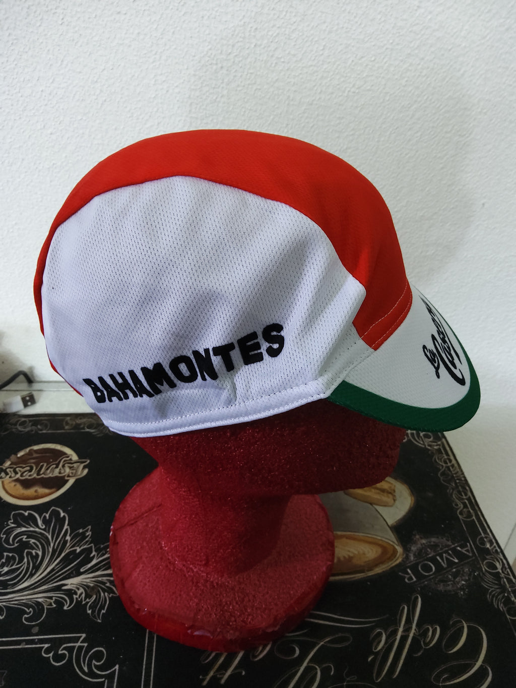 NEW Vintage Cycling Cap - "La Casera - Bahamontes" Team - Quick Dry Cyclist Cap