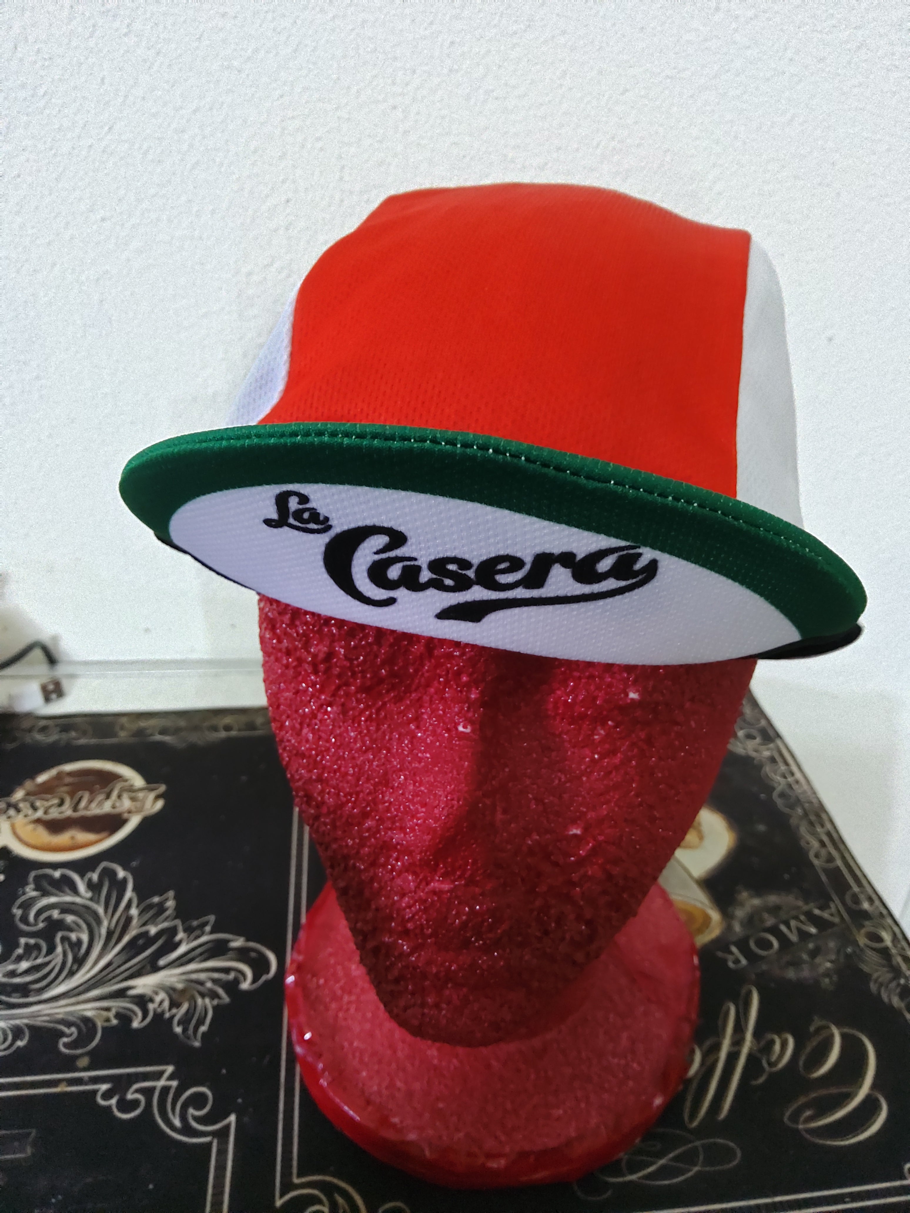 NEW Vintage Cycling Cap - "La Casera - Bahamontes" Team - Quick Dry Cyclist Cap